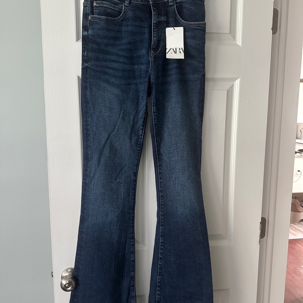 Zara Flare High Rise Jeans - NWT